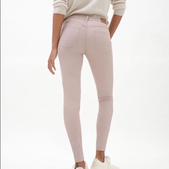 High-Rise Color Wash Jegging Pink Note Size 2 - Picture 5 of 12